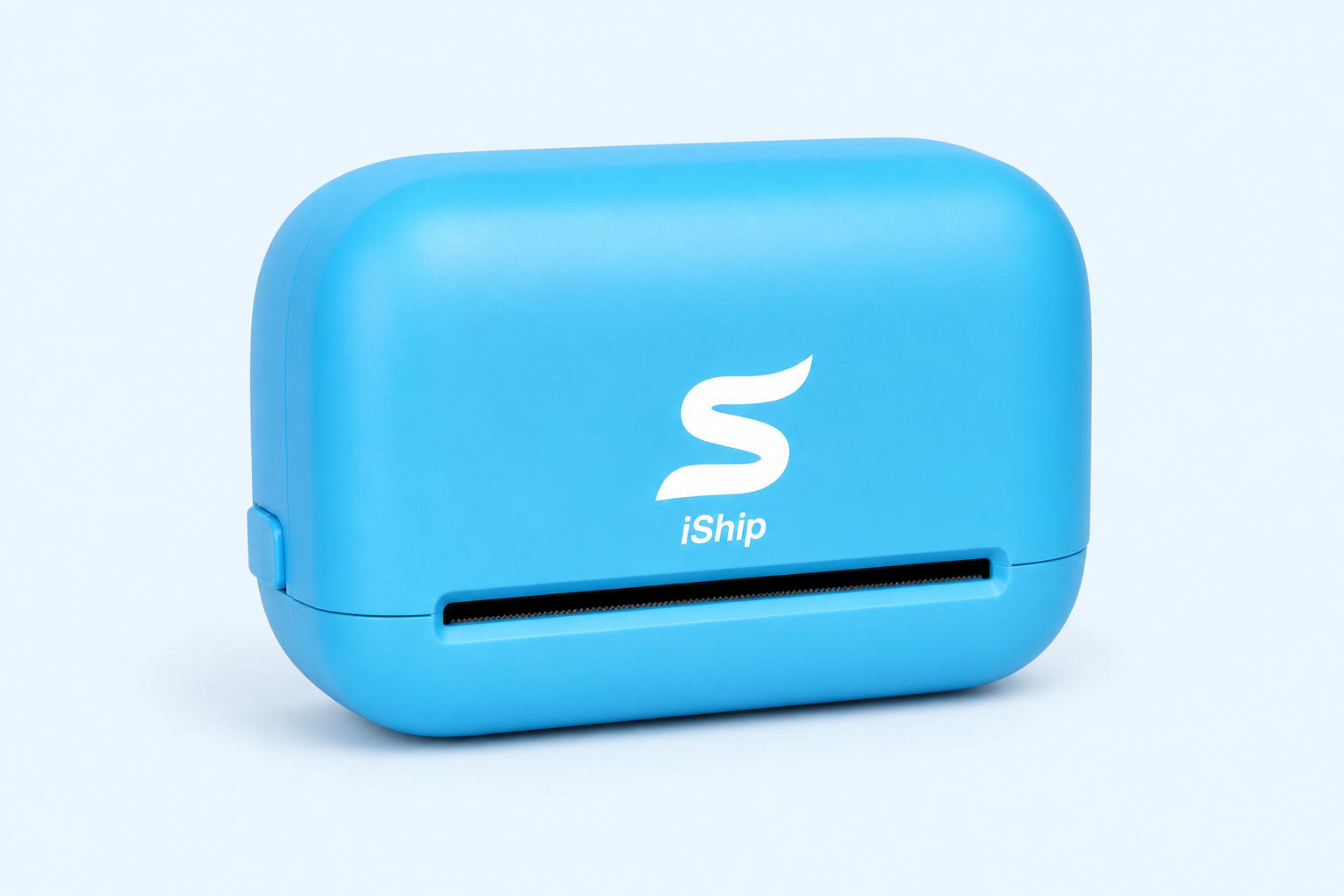 ตัวเครื่อง iShip Printer สีฟ้า
